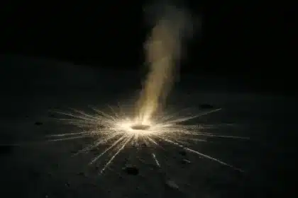SpaceX Falcon 9 upper stage crashes into Moon near Einstein Crater
