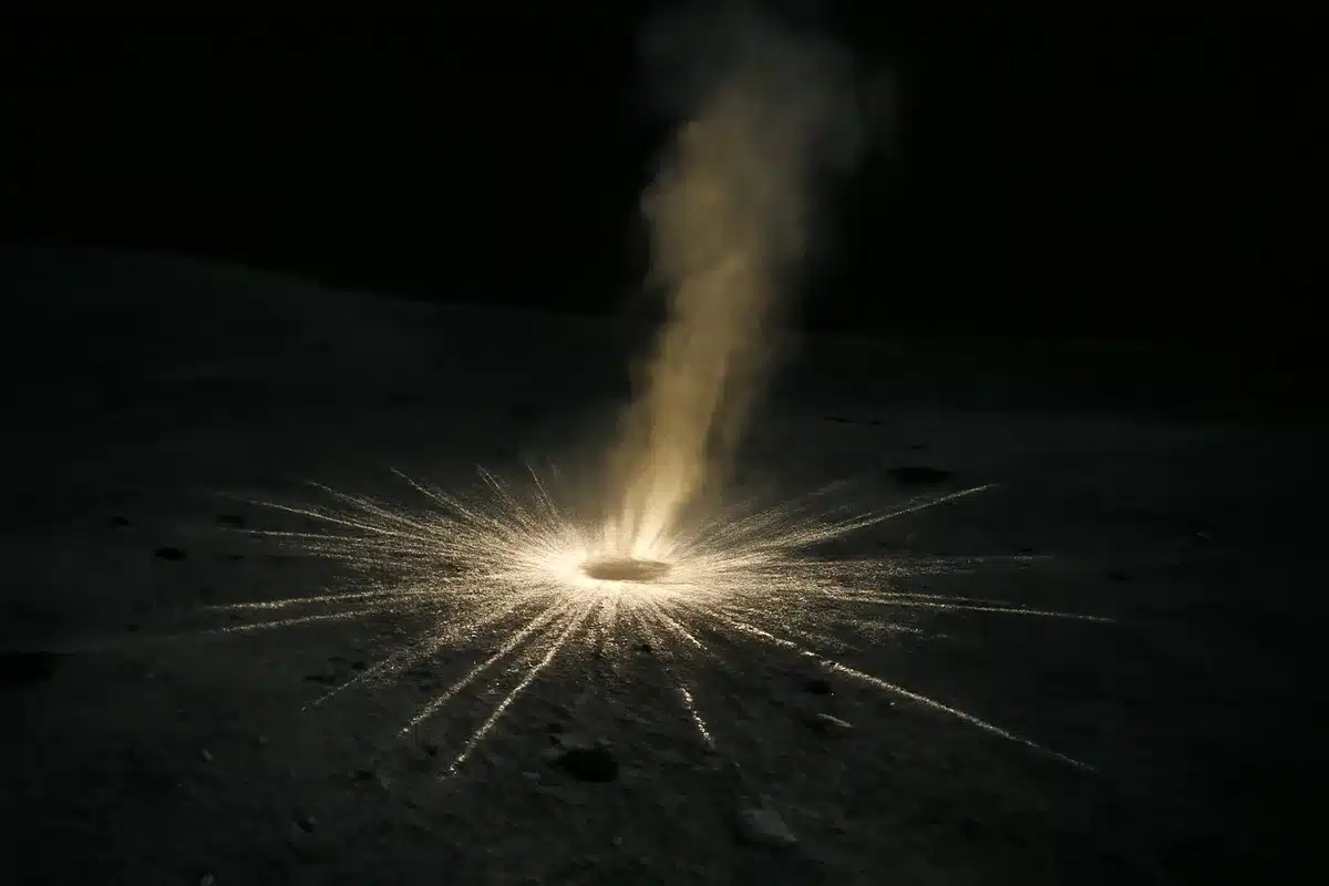 SpaceX Falcon 9 upper stage crashes into Moon near Einstein Crater