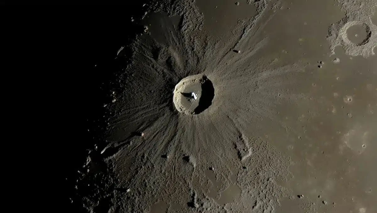 SpaceX rocket crashes into moon at 5,400 mph, creates new crater