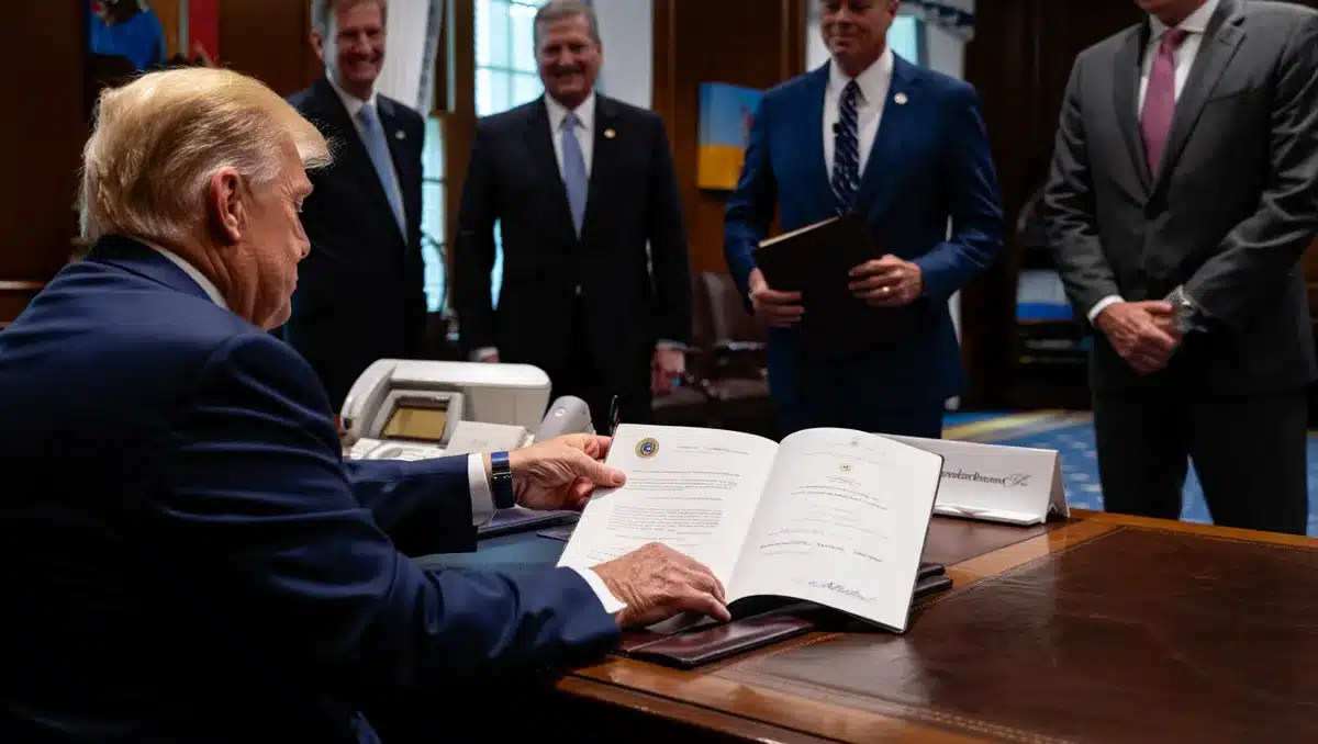 Stephen Miller calls childhood vaccine schedule a "medical travesty" at Trump signing