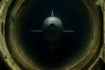 Sweden's torpedo tube drone tows other robots back inside submarines