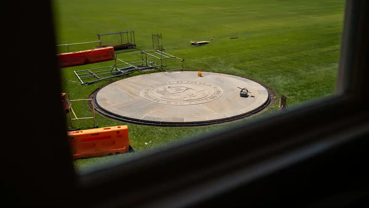 Trump orders changes to White House helipad after weeks of construction