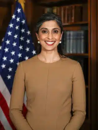 Usha Vance opens up about family life, fashion and managing public attention