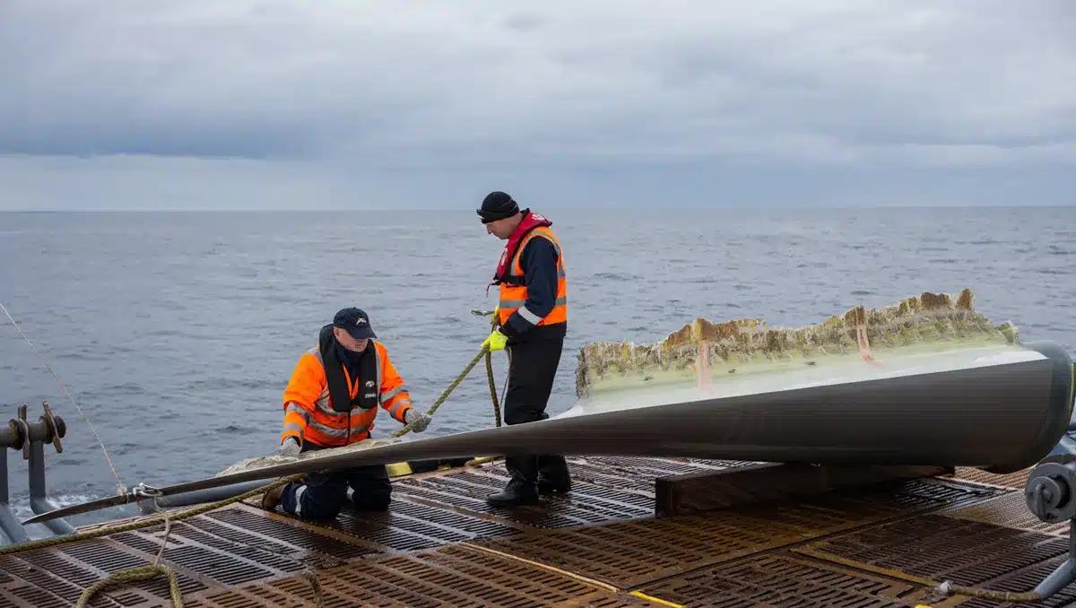Vestas turbine blade breaks off in German North Sea, halts work