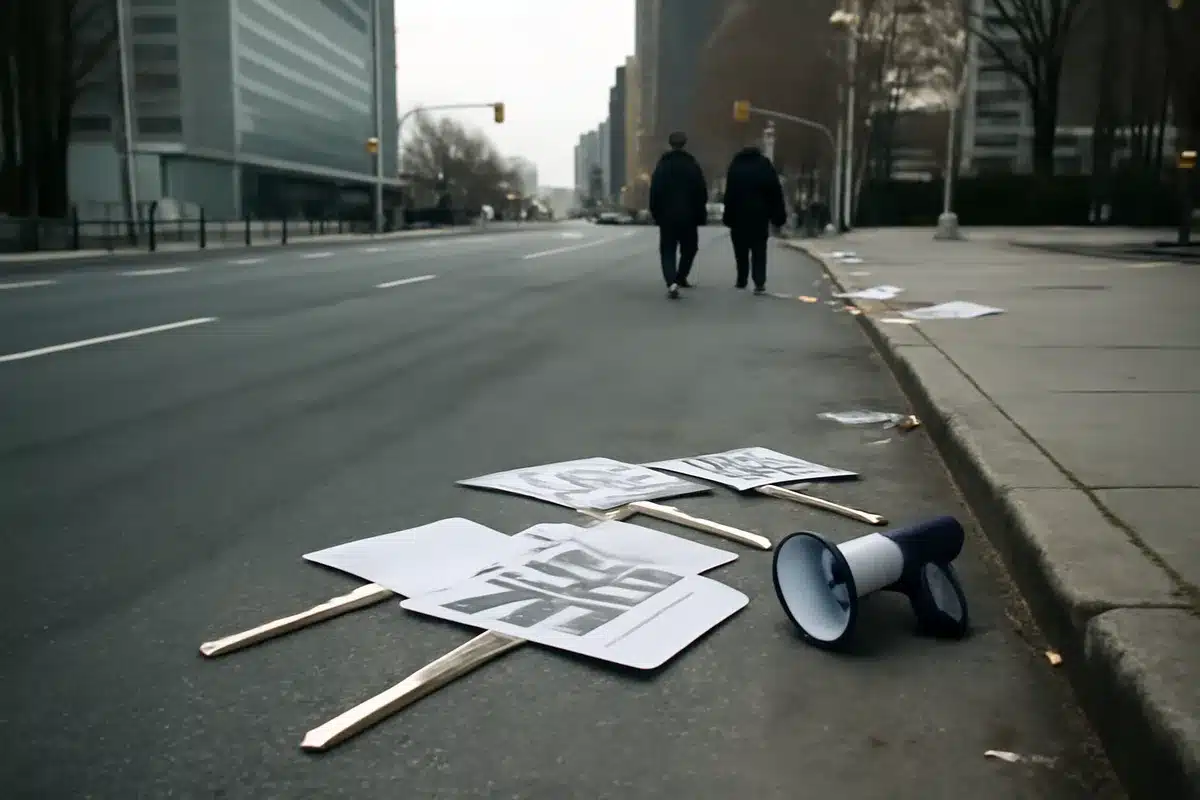 Caleb Hearon detained at anti‑Netanyahu protest outside U.N. in New York