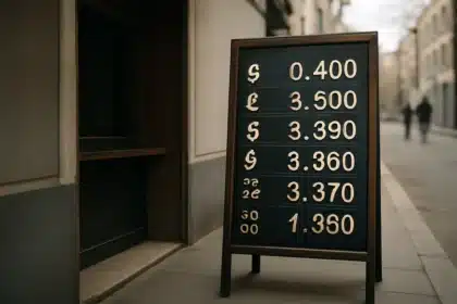 Peso mexicano traded below 17 per dollar, Reuters reports Aug. 25