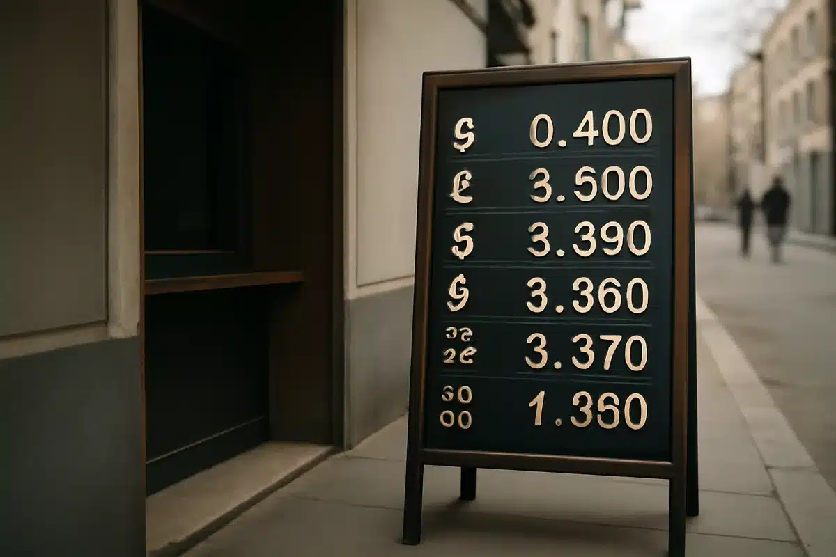 Peso mexicano traded below 17 per dollar, Reuters reports Aug. 25