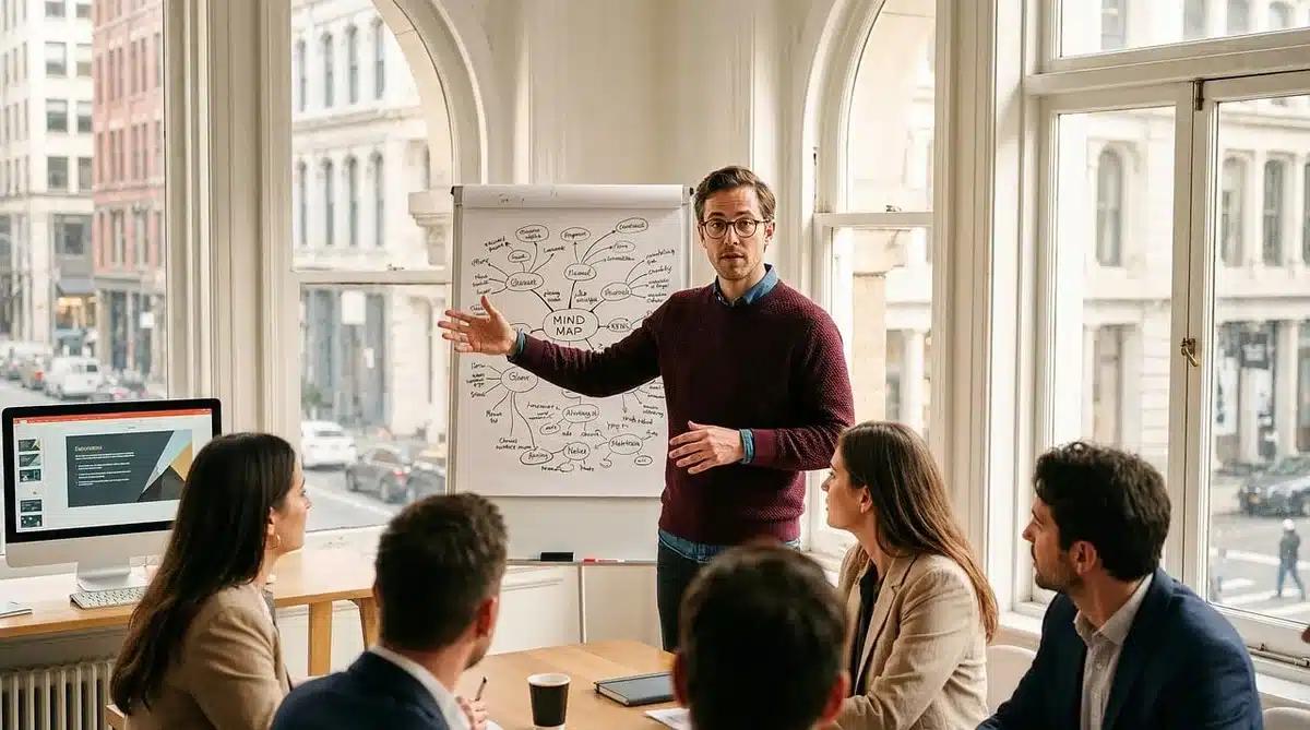 Multiple Republican operatives in a modern office setting, one gesturing in frustration at a laptop screen showing polling data, papers scattered with voter demographics and campaign strategy notes, harsh fluorescent lighting casting shadows on worried faces.