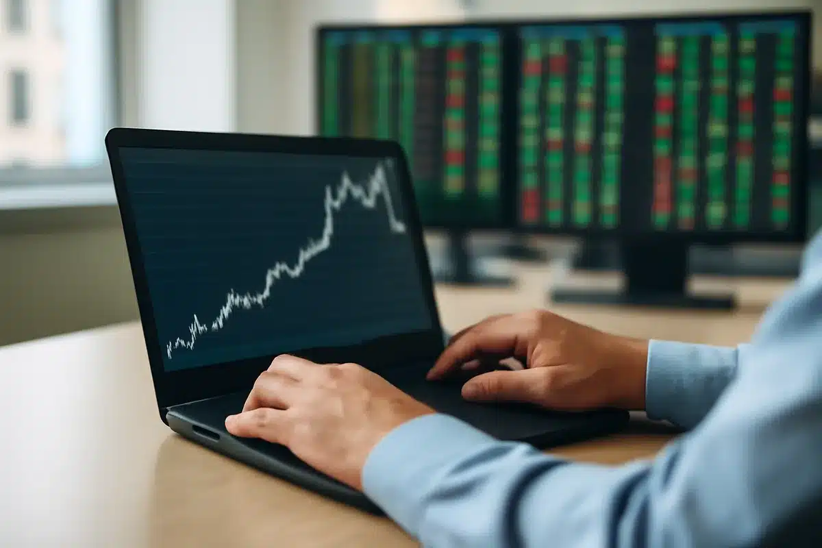 Tesla stock near $377 on Sept. 22, down 17% year-to-date, per Barron's and Benzinga