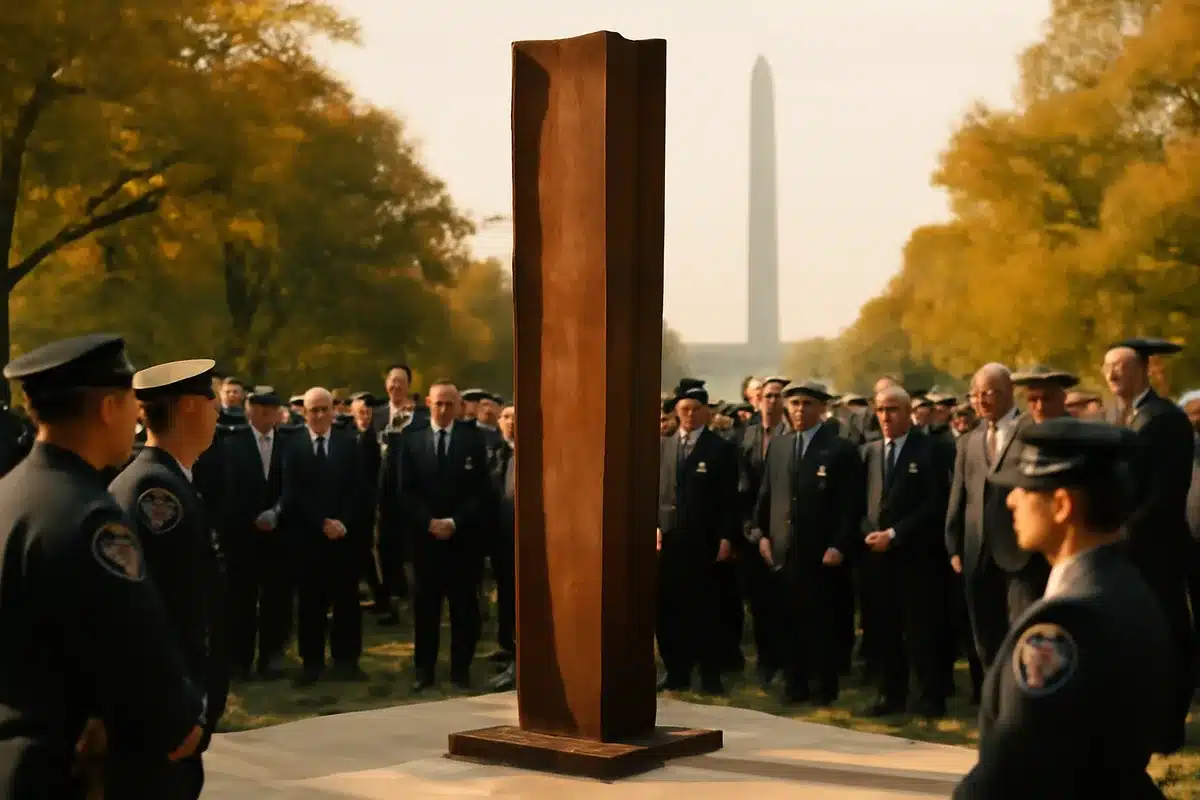 Trump recounts 9/11 experience at White House memorial, claims firefighters rescued