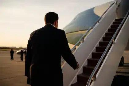 Trump's hair debuts darker shade as speculation continues over changing look