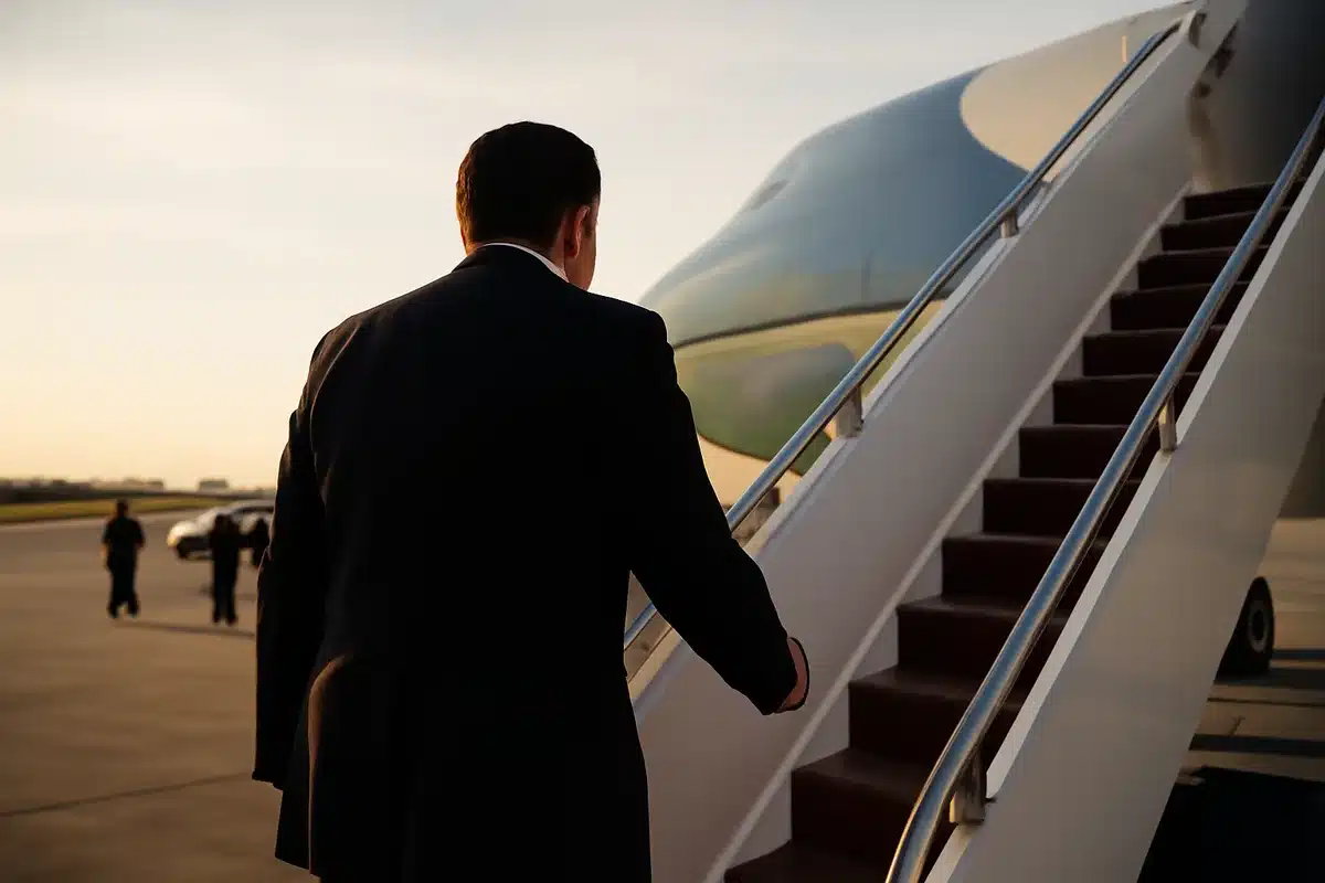 Trump's hair debuts darker shade as speculation continues over changing look