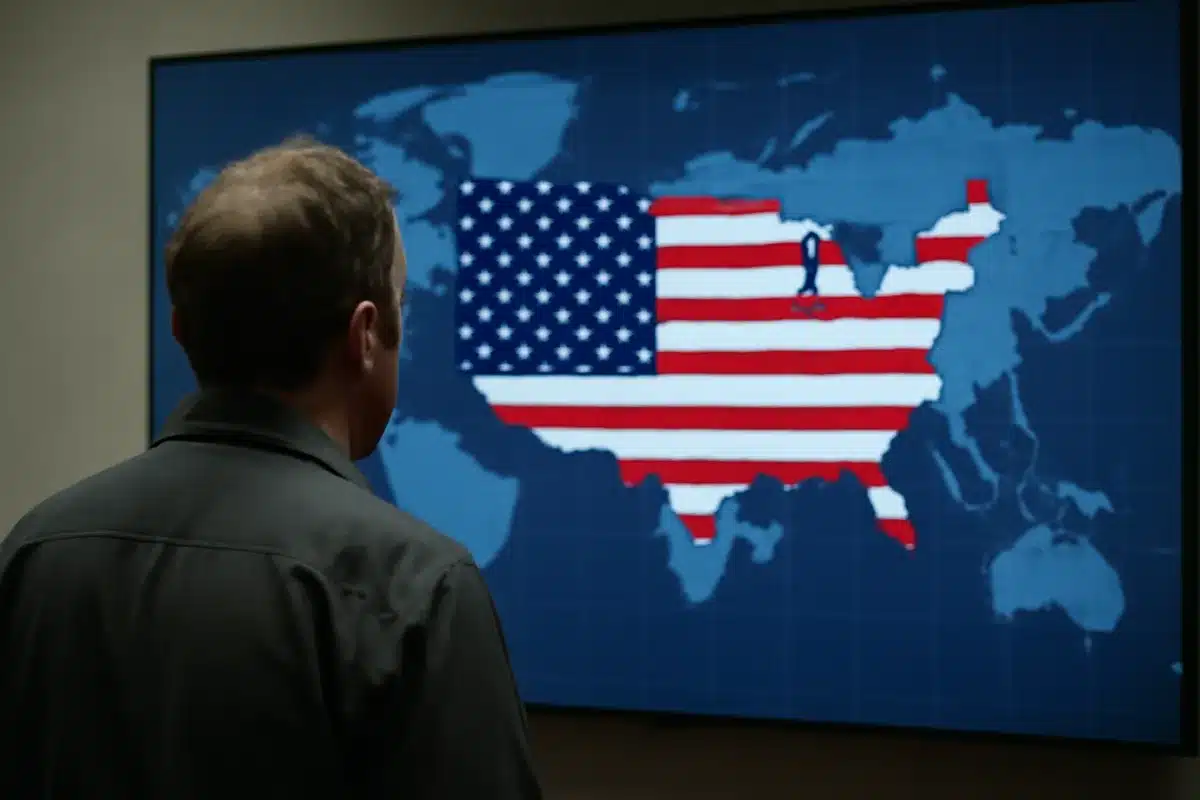 Trump shares map with US flag over Canada, Greenland, Mexico