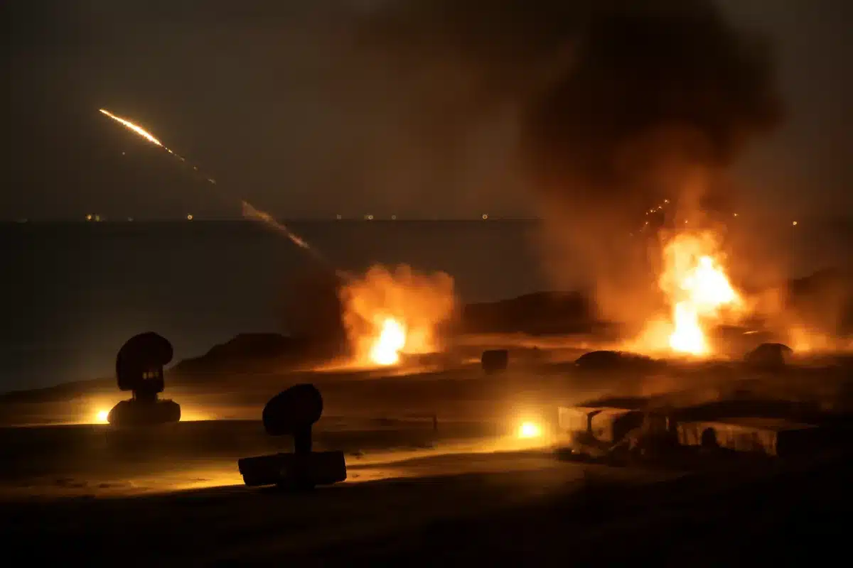U.S. launches strikes on Iran in retaliation for sea mine attempt