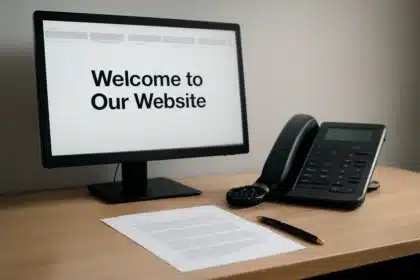 Warren Buffett message appears on Berkshire Hathaway site