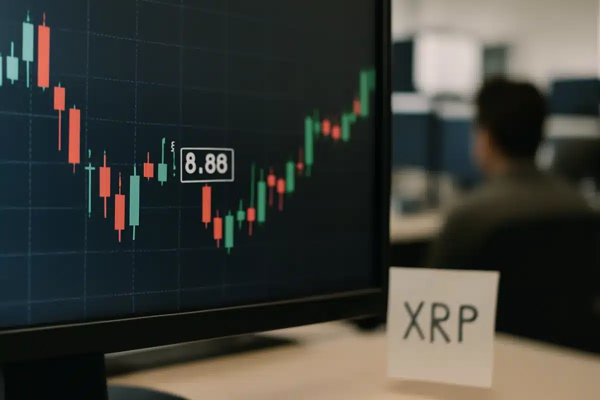 XRP price near $1.50, trading around $1.5 on Kraken and eToro