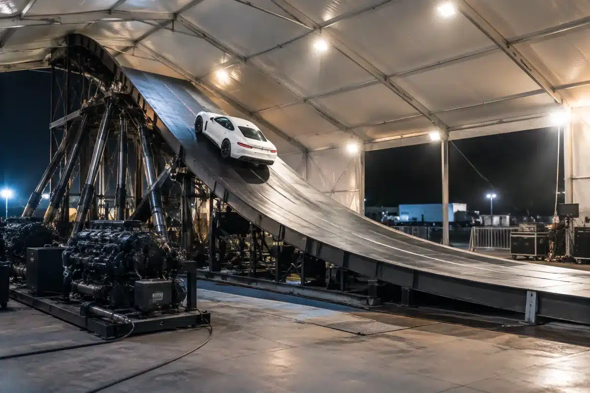 Elon Musk Tesla Roadster unveiled in Texas with SpaceX-style midair demo